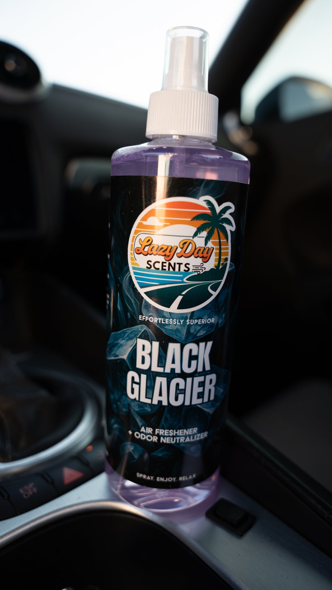 Black Glacier Air Freshener + Odor Neutralizer